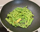 (清淡系)インゲンマメの素炒め作り方2写真