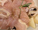 丸ごとにんにくと鶏むね肉とじゃがいも作り方4写真