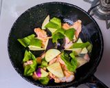 豚肉茄子ピーマンのオイスターソース炒め作り方6写真