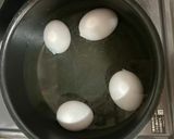 炊飯器で鶏チャーシューと大根＆煮卵添え作り方3写真