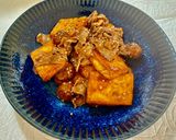 厚揚げと牛バラのミートボールあん炒め☆作り方6写真