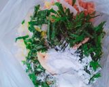 ＊鶏ひき肉と大葉のパリパリはさみ焼き＊作り方2写真