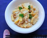 春がきました　タケノコご飯　油揚げ作り方4写真