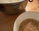 細めのうどんで七蔵のごまベースのつけ汁作り方10写真
