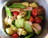 アボカドと夏野菜のスパイシー炒め作り方8写真