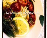 トマトと鯵の冷製パスタ作り方4写真