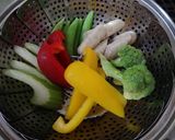 たっぷり蒸し野菜で簡単！具沢山クスクス☆作り方1写真