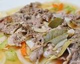 電子レンジ♪　野菜もおいしい～冷シャブ作り方3写真