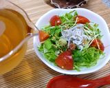 レタスたっぷり　シャキシャキ冷やし茶漬け作り方5写真