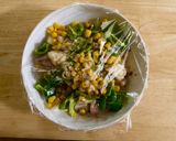 mレンジで作る鶏とピーマンの中華炒め作り方4写真