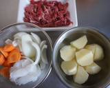 ほっくり❀大好き母の味　基本の肉じゃが作り方1写真