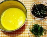 ポン酢をかけて！さっぱり★だし巻き卵★作り方1写真
