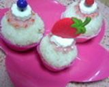 ぷちカップケーキな簡単おにぎり＊キャラ弁作り方7写真