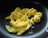 卵チーズトーストの生ハムのせ✿作り方1写真