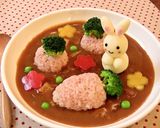 デコカレー♡にんじん畑✿作り方5写真