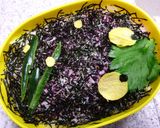 *＊夏の想い出＊*　　ホタル　（デコ弁）作り方6写真