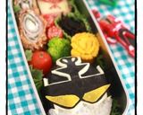 キャラ弁☆ゴーカイシルバーゴールドモード作り方13写真