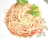 ケチャップと野菜ジュースで冷製パスタ作り方4写真