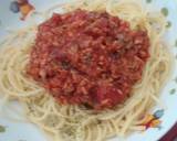 キノコたっぷり、肉無しミートソース作り方12写真