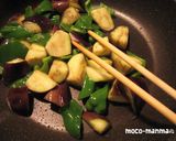 夏野菜のマーボーあんかけ麺＊【麻婆麺】作り方2写真