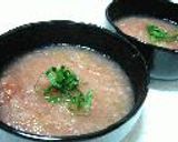 ＊簡単美味＊大根おろしの梅肉スープ作り方3写真