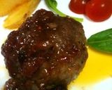ベリーソースのハンバーグ♪作り方4写真