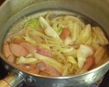 キャベツ玉ねぎ醤油パスタ 【冷やし】作り方3写真