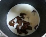 ふんわり❤チョコとクリームのババロア♪作り方2写真