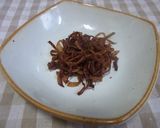 カリカリ玉ねぎをのせて♡お洒落カレー作り方4写真