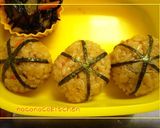 ポテトで簡単☆ウサギとくま＊キャラ弁＊作り方1写真