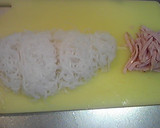 しらたきと残り野菜でチャプチェ風作り方1写真
