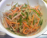 しらたきと残り野菜でチャプチェ風作り方3写真
