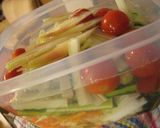 簡単ヘルシー　野菜の酢漬け作り方3写真