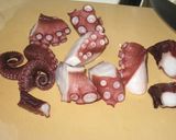 簡単★タコの梅煮作り方1写真