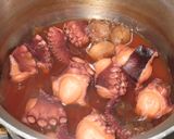 簡単★タコの梅煮作り方3写真