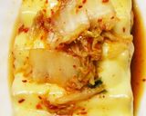 レンジで韓国風おつまみ！キムチーズ厚揚げ作り方7写真
