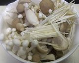 冷製★きのこnoピリ辛おろしゆずポン和え作り方1写真