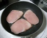 バサバサにならないめかじきの煮付け作り方1写真