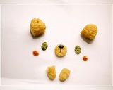 さつま揚げくまちゃん＊キャラ弁作り方3写真