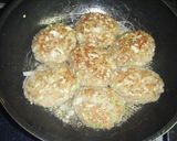 ホワイトソースハンバーグ作り方10写真
