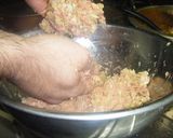 ホワイトソースハンバーグ作り方8写真
