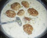 ホワイトソースハンバーグ作り方12写真