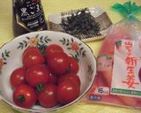 *ごはんにのっけて 塩昆布トマト*作り方1写真