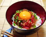 超簡単!まぐろのたたき丼ユッケ風♪作り方3写真