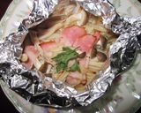 3分クッキング♪キノコのホイル包焼き作り方1写真