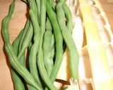 筍といんげんの冷たい煮物作り方1写真