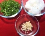 冷たい！豚しゃぶサラダ 中華おろしダレ作り方1写真