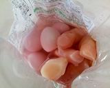 弁当にさっぱり　新生姜と液漬けうずらの卵作り方1写真