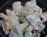 ポン酢で蒸し焼き肉野菜作り方4写真