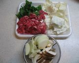 ポン酢で蒸し焼き肉野菜作り方1写真
